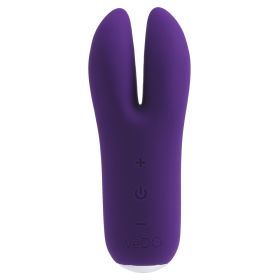 Kitti Rechargeable Dual Vibe (Color: Deep Purple)