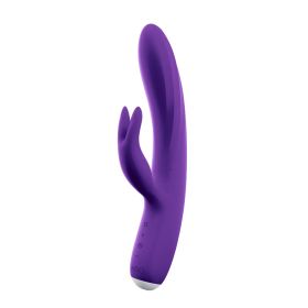 Thumper Bunny Rechargeable Dual Vibe Deep (Color: Purple)