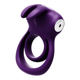 Thunder Bunny Vibe Ring (Color: Deep Purple)