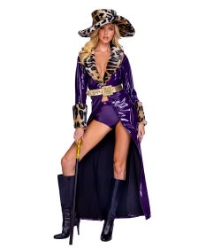 6392-4pc-queen-pimp (Color: Purple/Multi, size: L)