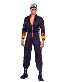 6404-1pc-hunky-race-car-driver (Color: Black/Multi, size: L)