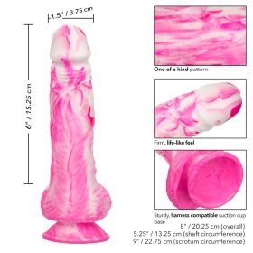 Twisted Love Twisted Dong (Color: Pink, size: 6 Inch)