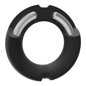 Merci The Paradox Silicone Covered Metal Cock Ring (Color: 35mm Black)