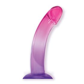 Shades 8.25" Smoothie Tpr (Color: Purple/Pinnk)